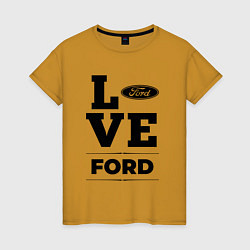 Женская футболка Ford Love Classic