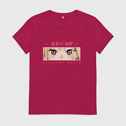 Женская футболка Марин Китагава глаза