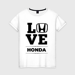 Женская футболка Honda Love Classic