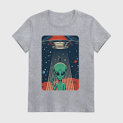 Женская футболка Mars Alien
