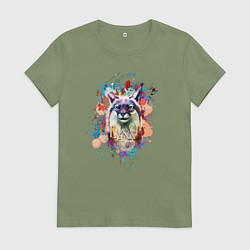 Женская футболка Lynx - рысь