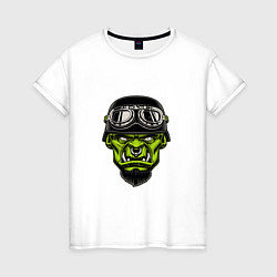 Женская футболка MONSTER BIKER