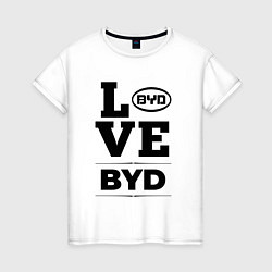 Женская футболка BYD Love Classic