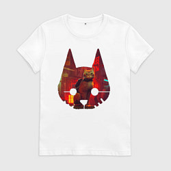 Женская футболка Кот из игры Stray