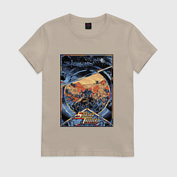 Женская футболка Звездный десант в квадрате