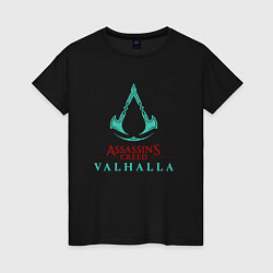 Женская футболка Assassins Creed Valhalla - logo