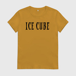 Женская футболка Ice Cube - logo
