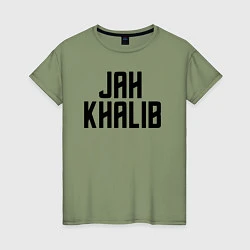 Женская футболка Jah Khalib - ЛОГО
