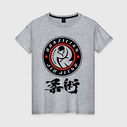 Женская футболка Brazilian fight club Jiu jitsu fighter