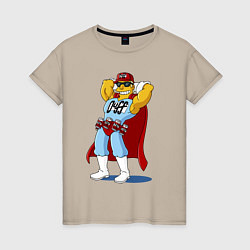 Женская футболка Duffman - Simpsons