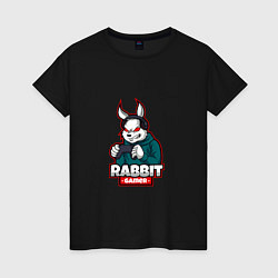 Женская футболка Rabbit Gamer