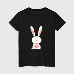 Женская футболка Smiling Rabbit