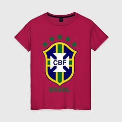 Женская футболка Brasil CBF