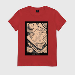 Женская футболка Карта приключений - Ван Пис