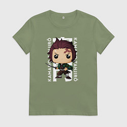 Женская футболка Фанки поп Танджиро