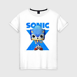 Женская футболка Funko pop Sonic