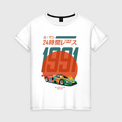 Женская футболка Mazda 787B 24 часа Ле-Мана