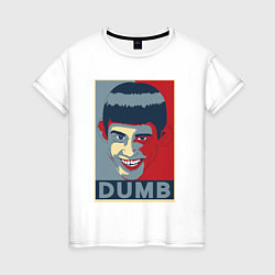 Женская футболка Jim dumb