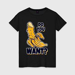Женская футболка Sexy банан