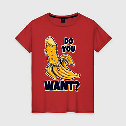 Женская футболка Sexy банан