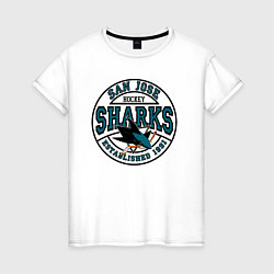 Женская футболка San Jose Sharks