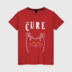 Женская футболка The Cure rock cat