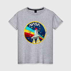 Женская футболка NASA - emblem - USA