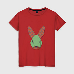 Женская футболка Patchwork rabbit