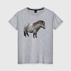 Женская футболка Уэльский пони