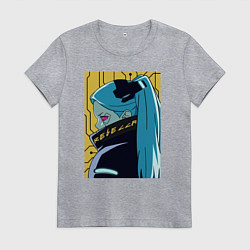 Женская футболка Киберпанк Ребекка