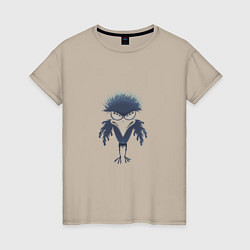 Женская футболка Синяя ворона