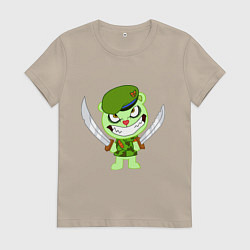 Женская футболка Angry Flippy