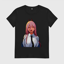 Женская футболка Это же Пауэр - Человек бензопила