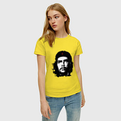 Футболка хлопковая женская Ernesto Che Guevara, цвет: желтый — фото 2