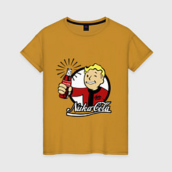 Женская футболка Vault boy - nuka cola