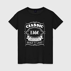 Женская футболка 1986 - classic