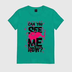 Женская футболка Неужели ты меня не видишь