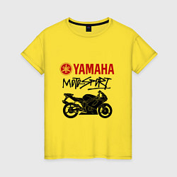 Женская футболка Yamaha - motorsport