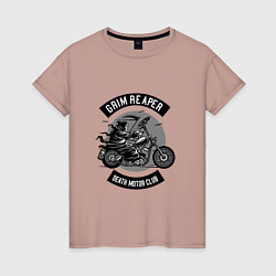 Женская футболка Death Motorcycle Club Мотоциклетный клуб смерти