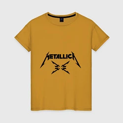 Женская футболка Metallica