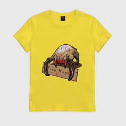 Женская футболка Hugs from crab