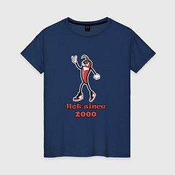 Женская футболка Hot since 2000