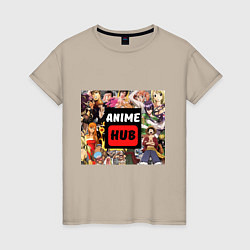 Женская футболка AnimeHub
