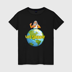 Женская футболка Life Sandbox