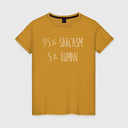 Женская футболка Саркастический человек