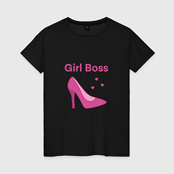 Женская футболка Девушка Босс
