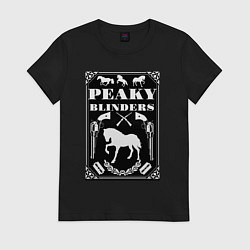 Женская футболка Острый козырёк