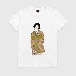 Женская футболка Юнги из BTS