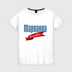 Женская футболка Марианна - ограниченный выпуск