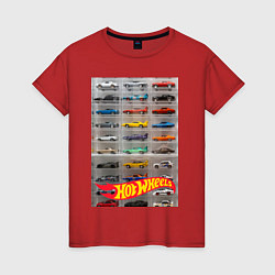 Женская футболка Hot Wheels - collection